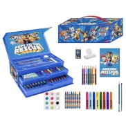 Estuche Escolar Paw Patrol con Lápices y Rotuladores Coloreables