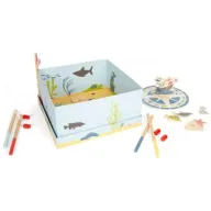 Juego de madera 4 amigos: pesca divertida