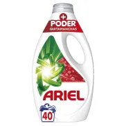 Detergente Líquido Ariel 40 Lavados, Poder Quitamanchas
