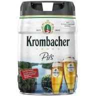 Krombacher Pils barril de 5 litros de cerveza