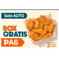 Pieza de pollo gratis en pedidos desde 12€