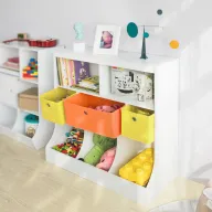 Organizador Infantil de Libros y Juguetes Estantería KMB26-W