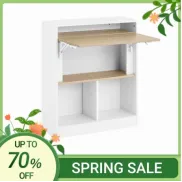 Mesa plegable con armario, FWT104 de SoBuy.