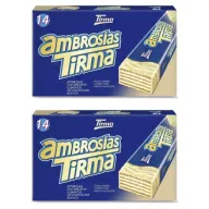 Paquete de Barquillos Ambrosía Tirma, 2 unidades