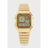 Reloj digital Casio unisex color dorado