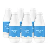 Leche Desnatada Amazon, Pack de 6 x 1L