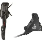 Freno Campagnolo Super Record EPS 140 mm trasero negro derecho