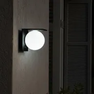 Lámpara solar Lumisky BOLLY WALL con sensor de movimiento 14 cm