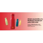 Personaliza tu botella por solo 1,50€ con tu Mcmenú