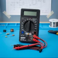 Medidor Digital Varo – Voltaje, Corriente y Resistencia