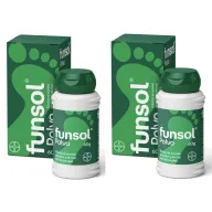 Desodorante en Polvo para Pies Funsol - 2 Botes de 60 g