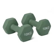 Mancuernas de neopreno Amazon Basics, par de peso ligero.