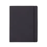 Cuaderno Negro XL de Tapa Blanda Amazon Basics 25 x 20 cm