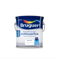 Esmalte al agua Bruguer Multisuperficie 4 L, Blanco Brillante