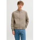 Chaqueta corta de tejido estilo bomber