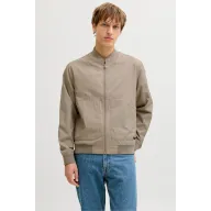 Chaqueta corta de tejido estilo bomber