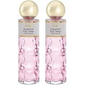 Eau de Parfum Para Mujer - PARFUMS SAPHIR 200 ml (Paquete 2)
