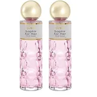 Eau de Parfum Para Mujer - PARFUMS SAPHIR 200 ml (Paquete 2)