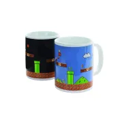 Taza 300ml de Mario Bros que Cambia con Calor