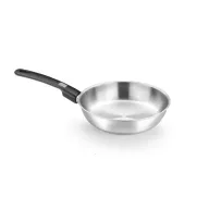 Sartén de Acero Inoxidable MONIX Elite 20+26 cm Sin Antiadherente