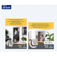 Mosquitera magnética para puertas y ventanas (100x220 cm)