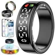 Anillo Inteligente Fitness con Pantalla LED para Hombre y Mujer