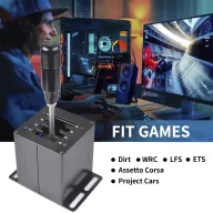 Simulador de PC: Palanca de cambios manual 7+R