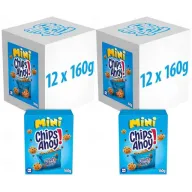 Mini Galletas Chips Ahoy! 24x 160g, ¡Deliciosas y Crujientes!