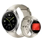 Funda Gris para XIAOMI Watch 2 Titan con Correa Blanca