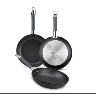 Set de Sartenes de Aluminio Forjado BRA Master - 20, 24, 28 cm