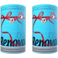 Rollos de cocina Renova Azul Triple - 2x unidades