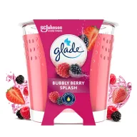 Vela Perfumada Vegana Bubbly Berry Splash, 30 Horas de Aroma