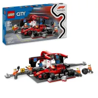 Parada en Boxes F1 de LEGO City con Coche Ferrari