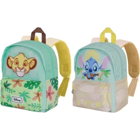Mochila unisex Disney: Rey León o Lilo & Stitch