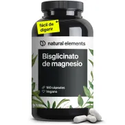 Magnesio Bisglicinato (180 caps) - Dos meses de suministro