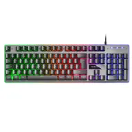 Teclado Híbrido Mars Gaming MK220 con Iluminación Rainbow
