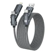 Cable de Carga Rápida 4 en 1 USB C 100W [2M] 