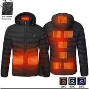 Chaqueta térmica calefactable para el frío.