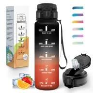 Botella Portátil 1L, Libre de BPA y Sin Fugas