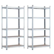 Estanterías Metálicas Modulares Thinia Home, Pack de 2 875kg