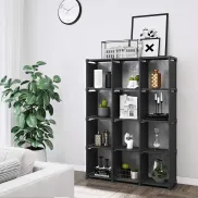 Modular 12 Cubos: Estantería Funcional y Elegante