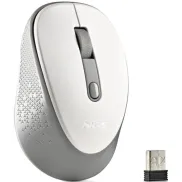 NGS Ratón Inalámbrico Blanco 1600 DPI Óptico