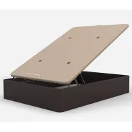 Canapé abatible DORMIDAN de madera, 150x200cm, gran capacidad