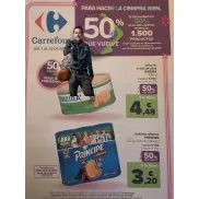 Vuelve el folleto Carrefour: 50% del 7 al 22 de Abril