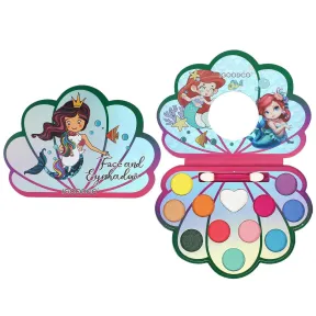 Maquillaje infantil: paleta de colores divertida