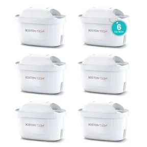Filtros HydroPure para agua (Pack de 6) - Compatibles Brita