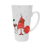 Taza cerámica de Navidad, duendes, 450 ml - GEDA LABELS