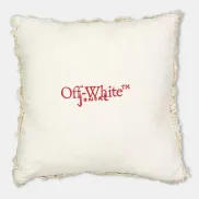 Pillows Off White - Beige y Rojo
