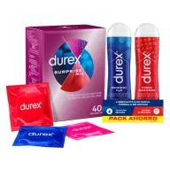 Mix Sorpresa Durex: 40 Condones y 2 Lubricantes