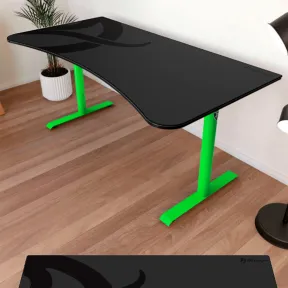 Escritorio Gaming Arozzi Arena Verde para Jugadores